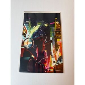 Godzilla Rivals Vs Battra IDW Comic 2022 Oliver‎ Ono Variant Cover Kaiju Art